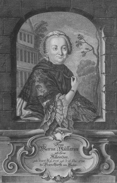 Frau Maria Mullerin, 1759 de Gustav Andreas Wolfgang