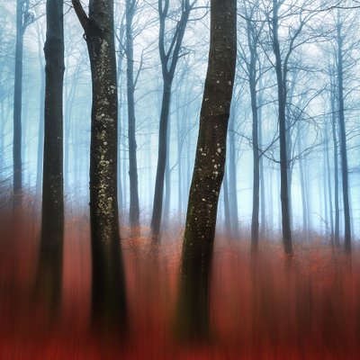 El sueño del bosque brumoso de Gustav Davidsson