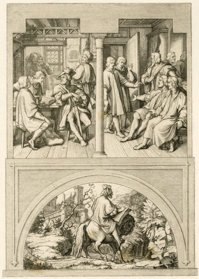 Varias imágenes de la vida de Martín Lutero de Gustav Ferdinand Leopold Konig
