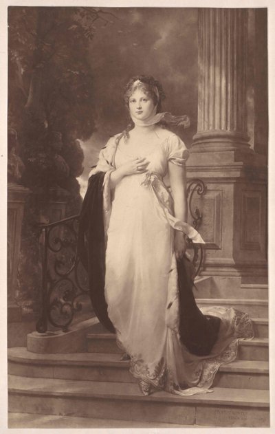 Princesa de Mecklemburgo-Strelitz Luisa de Gustav Karl Ludwig Richter