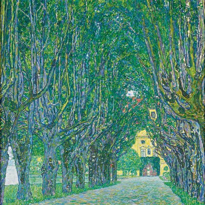 Avenida del parque Schloss Kammer de Gustav Klimt