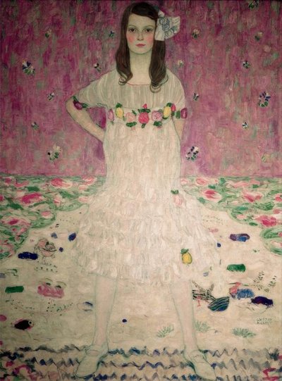 Retrato de Mäda Primavesi de Gustav Klimt