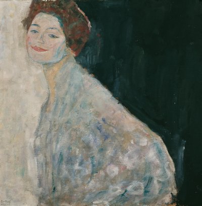 dama de blanco de Gustav Klimt