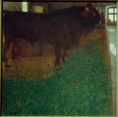 El toro negro (El toro Martín) de Gustav Klimt