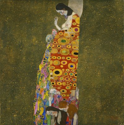 La esperanza II. 1907 de Gustav Klimt