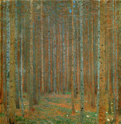 Bosque de abetos I de Gustav Klimt