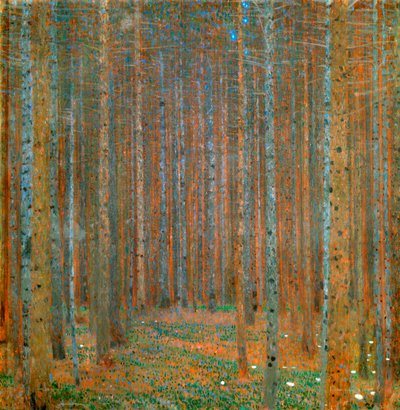 Bosque de Abetos I, 1901 de Gustav Klimt