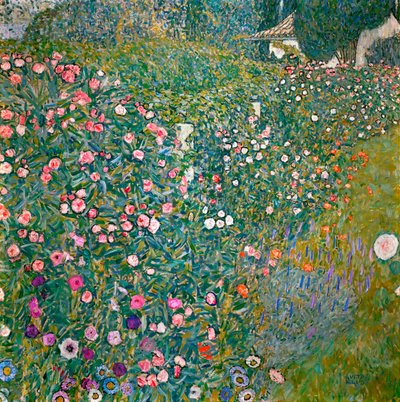 Paisaje hortícola italiano, 1913 de Gustav Klimt