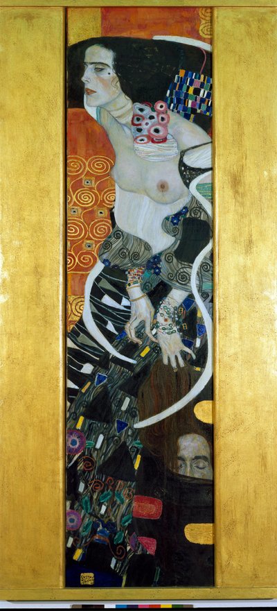 Judith II (Salomé), con la cabeza de Holofernes de Gustav Klimt