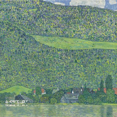 Litzlberg en el Attersee, 1914-1915 de Gustav Klimt