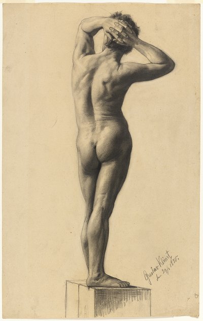 Desnudo Masculino de Gustav Klimt