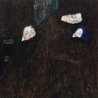Madre con dos niños de Gustav Klimt