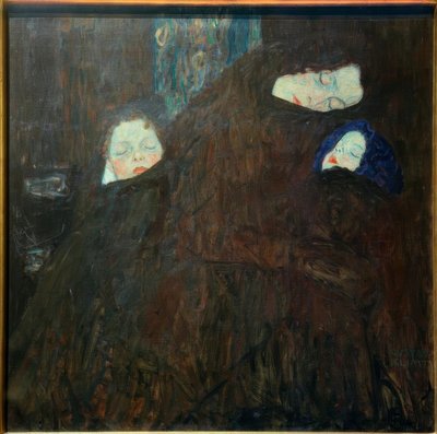 Madre con hijos de Gustav Klimt
