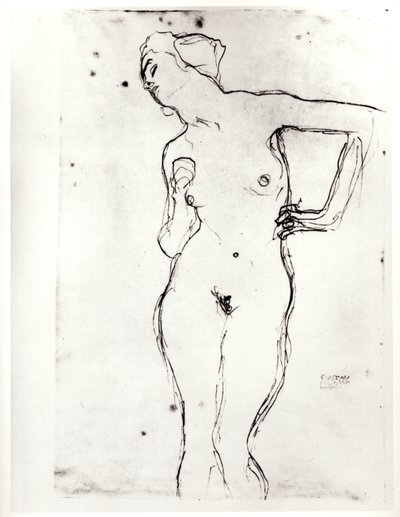 Desnudo de Gustav Klimt
