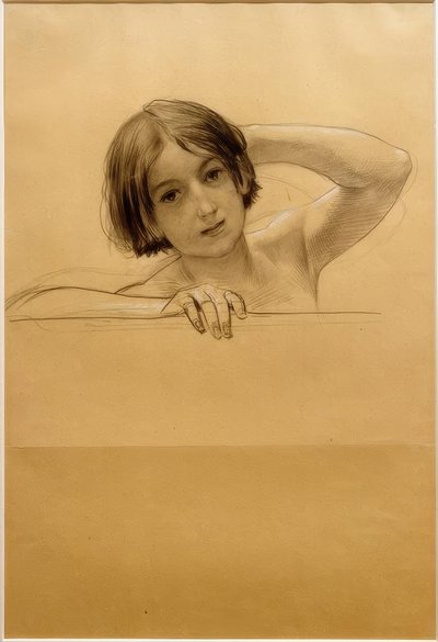 Retrato de un niño de Gustav Klimt