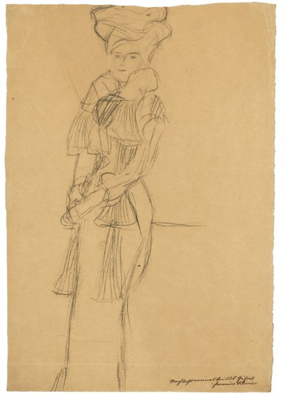 Retrato de Marie Henneberg de Gustav Klimt