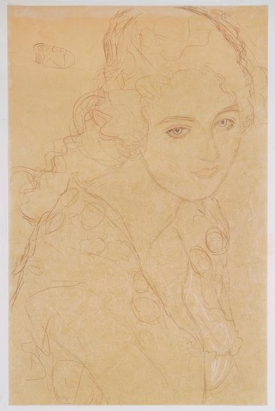 Retrato de Ria Munk III de Gustav Klimt