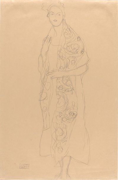 Retrato de una mujer de Gustav Klimt