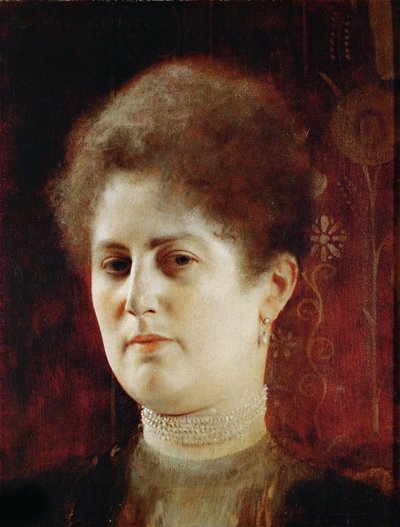 Retrato de una mujer, 1894 de Gustav Klimt