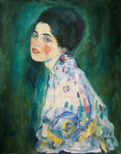 Retrato de una joven de Gustav Klimt
