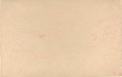 Mujer reclinada de Gustav Klimt