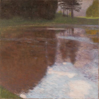 Stiller Weiher (Egelsee, cerca de Golling, Salzburgo) de Gustav Klimt
