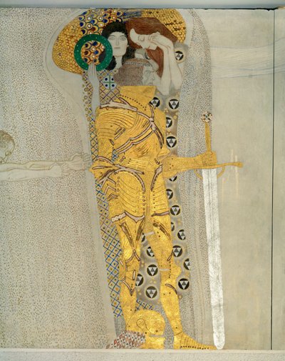 La exposición de 1902 de la Asociación de Artistas de Viena " Secesión " se centró en el monumento a Beethoven de Max Klinger de Gustav Klimt