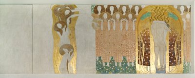 Detalle del friso de Beethoven de Gustav Klimt