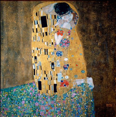 El beso de Gustav Klimt