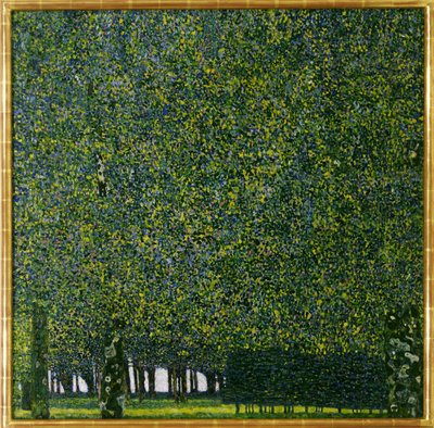 El parque, c.1910 (óleo sobre lienzo) de Gustav Klimt