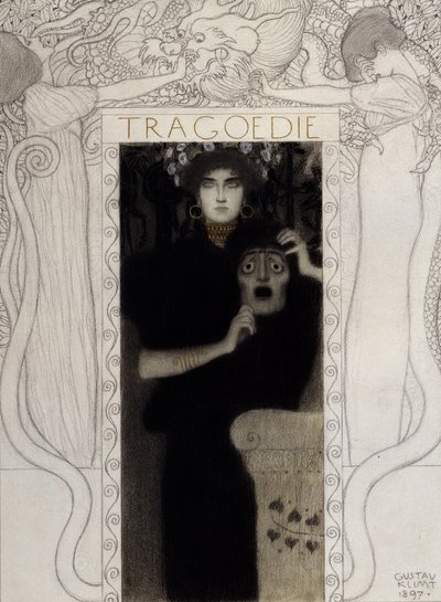 Tragedia, 1897 de Gustav Klimt
