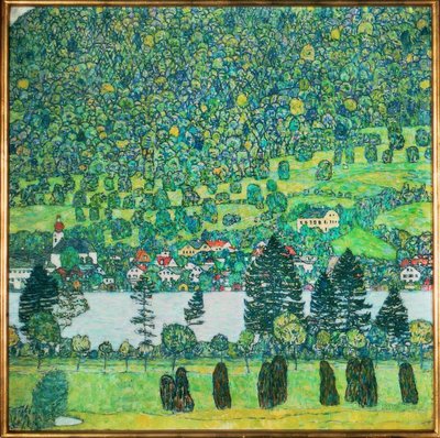 Ladera del bosque en Unterach de Gustav Klimt