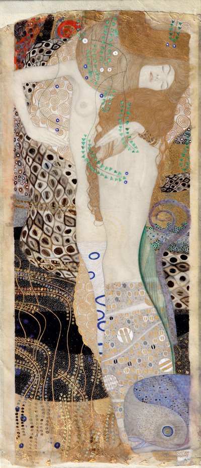 Serpientes de agua I de Gustav Klimt