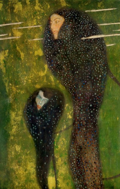 Ninfas acuáticas - pececillo de plata de Gustav Klimt