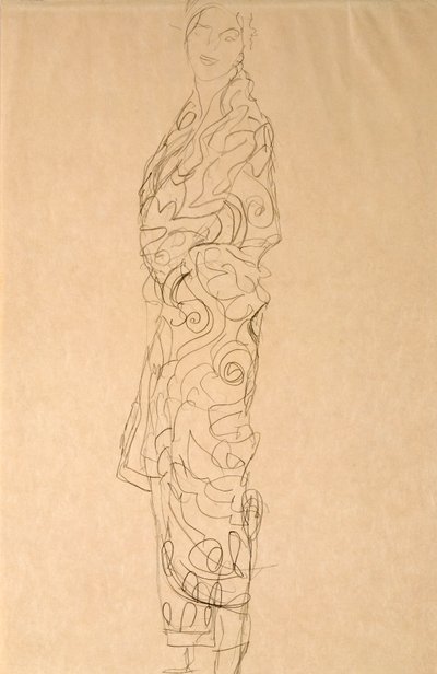 Mujer en un kimono de Gustav Klimt