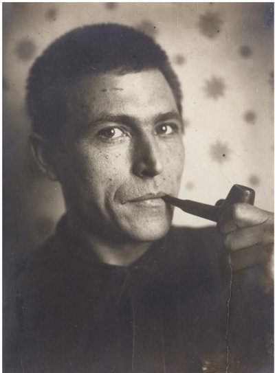 Autorretrato de Gustav Klutsis