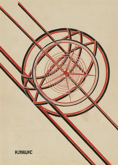 Mundo Octubre de Gustav Klutsis