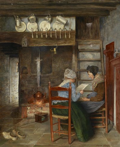 Escena de interior de Gustav Köhler