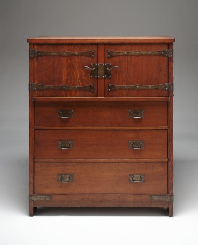Cofre de lino de Gustav Stickley