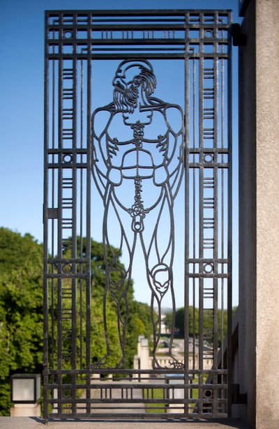Puerta de Entrada al Parque de Esculturas de Gustav Vigeland