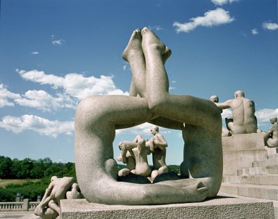 Instalación de Vigeland - las esculturas de Gustav Vigeland