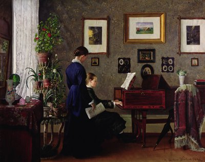 Lección de música de Gustav Wentzel