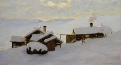 Sjodalen (óleo sobre lienzo) de Gustav Wentzel