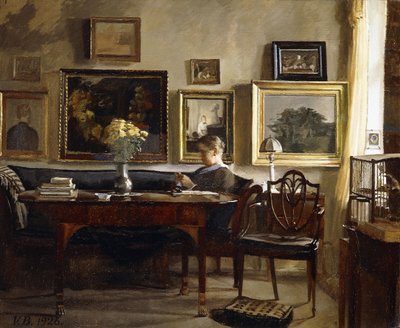 Un momento de relajación de Gustav Wilhelm Blom