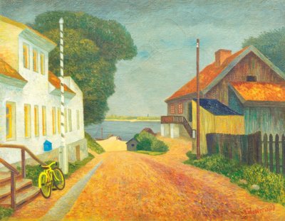 Oficina de aduanas en Memel de Gustav Wunderwald