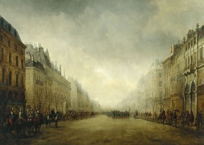 Reseña del Príncipe-Presidente en los Grandes Bulevares de Gustave Edward Barry