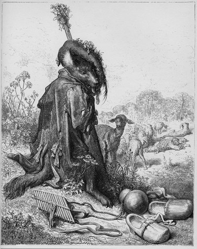Le loup devenu berger - de 