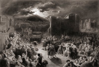 La crucifixión de Cristo de Gustave (after) Dore