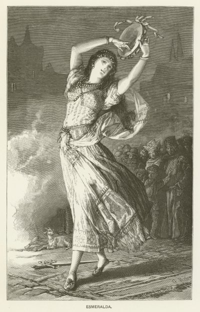 Esmeralda de Gustave Brion