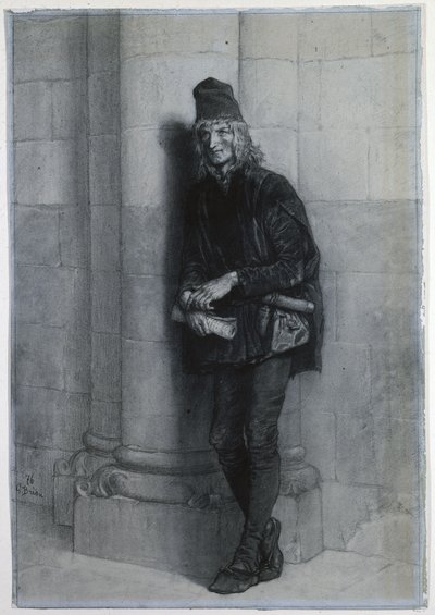 Pierre Gringoire. de Gustave Brion